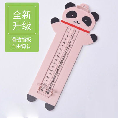 newborn baby The amount of foot Shoe Measuring instrument children 0-8 Artifact household baby Shoe size currency