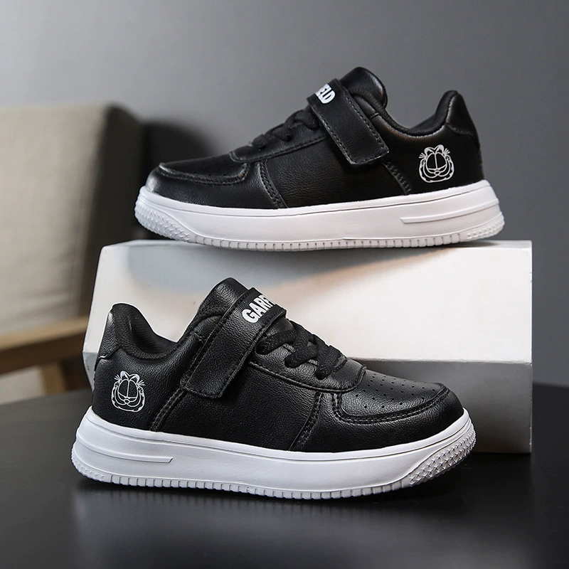 Весна и осень Новые кроссовки для девочек, повседневная обувь с низким верхом для мальчиков, школьные беговые белые туфли оптом