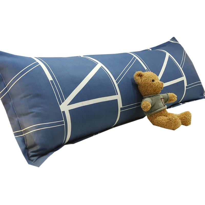Funda De Almohada doble funda de almohada larga 1 m1.2 M 1,5 m 1,8 m funda de almohada pareja funda de almohada alargada algodón no puro