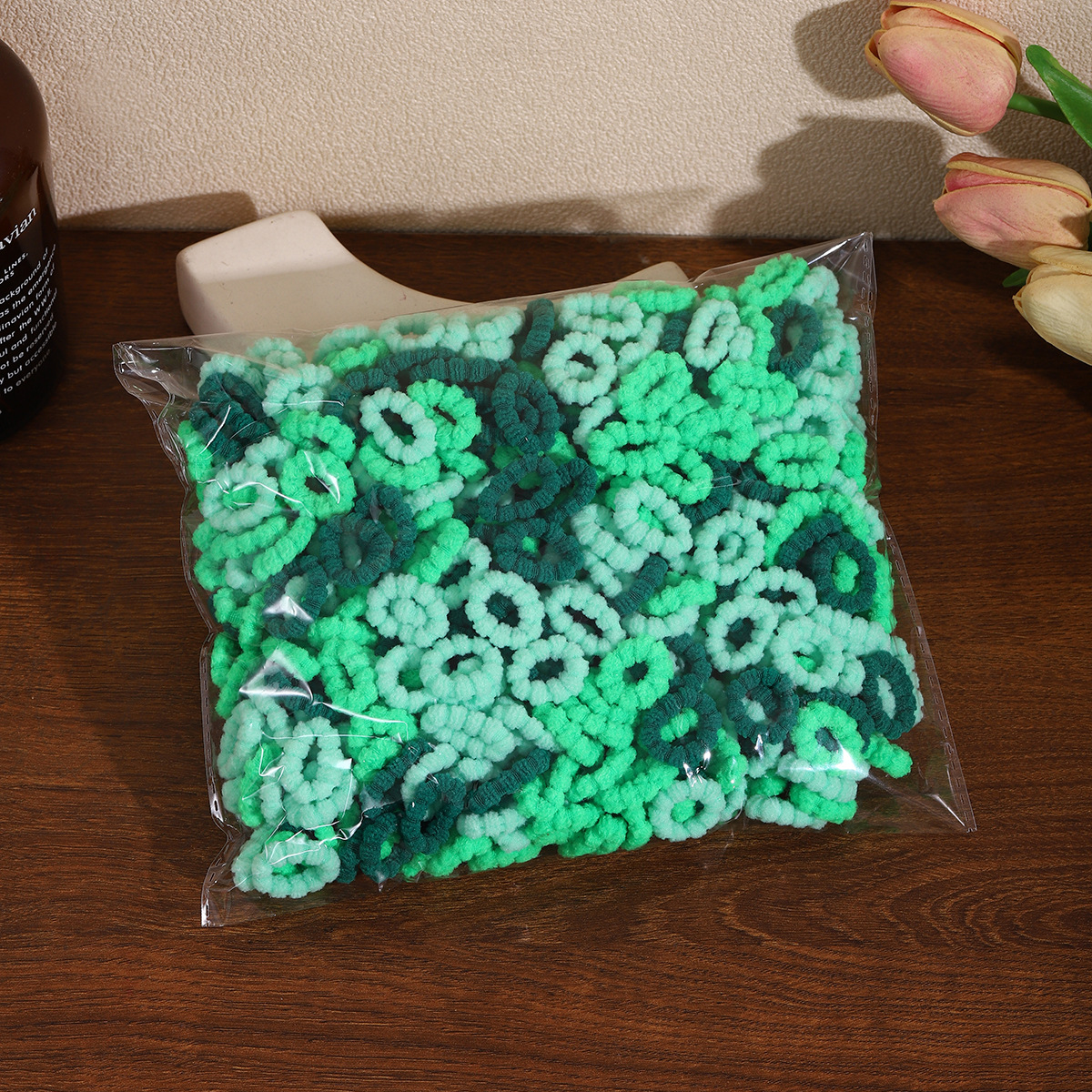 Flores verdes 500 bolsas opp