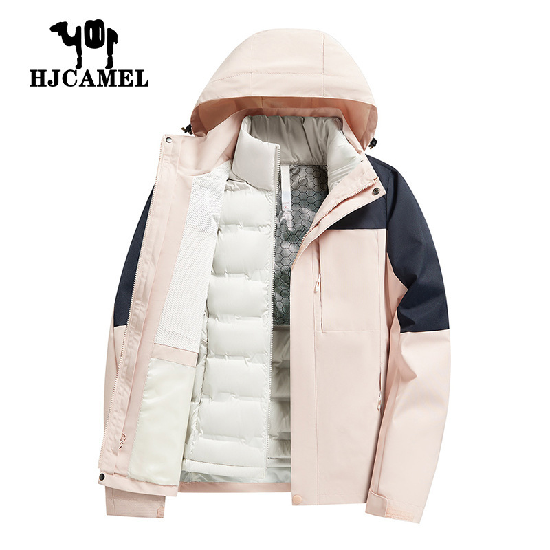 Camel HJCAMEL jacket down jacket liner windproof waterproof winter New thickened couple coat fashion