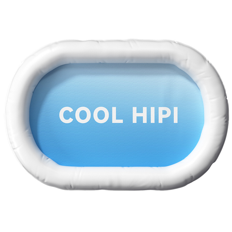 Summer Cat Cool Cool Fresco Oval Ice Nest para perros pequeños y medianos Enfriamiento Cojín para dormir para gatos Cojín para dormir para mascotas Nido para gatos