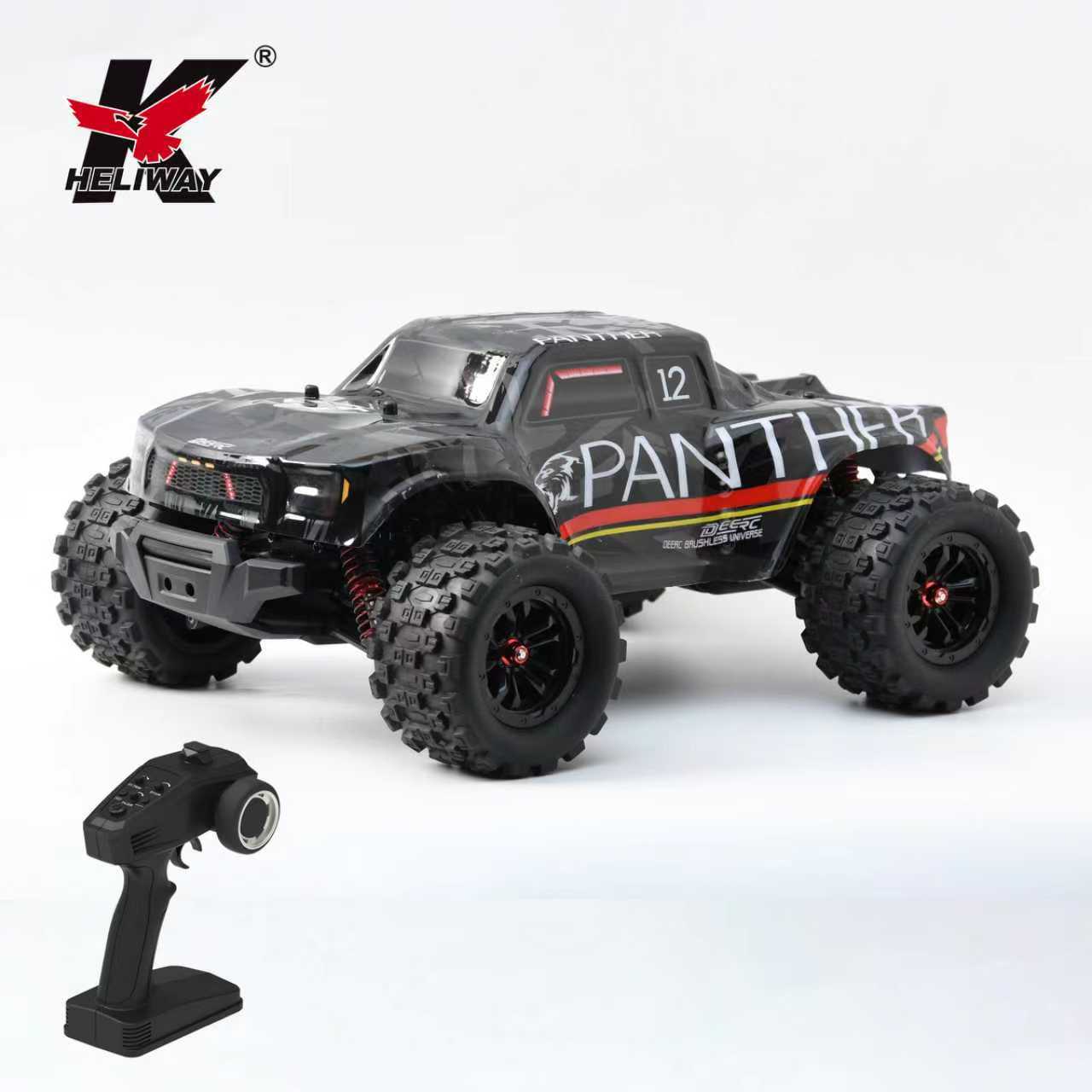 遥控电动无刷四驱大脚车越野车1/14 RC模型车