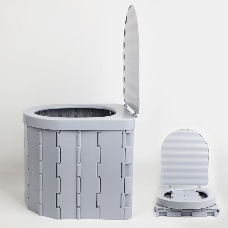 Car Toilet Outdoor Mobile Emergency Toilet Self-driving Travel Station Wagon Toilet with Cover Integrated Folding Toilet