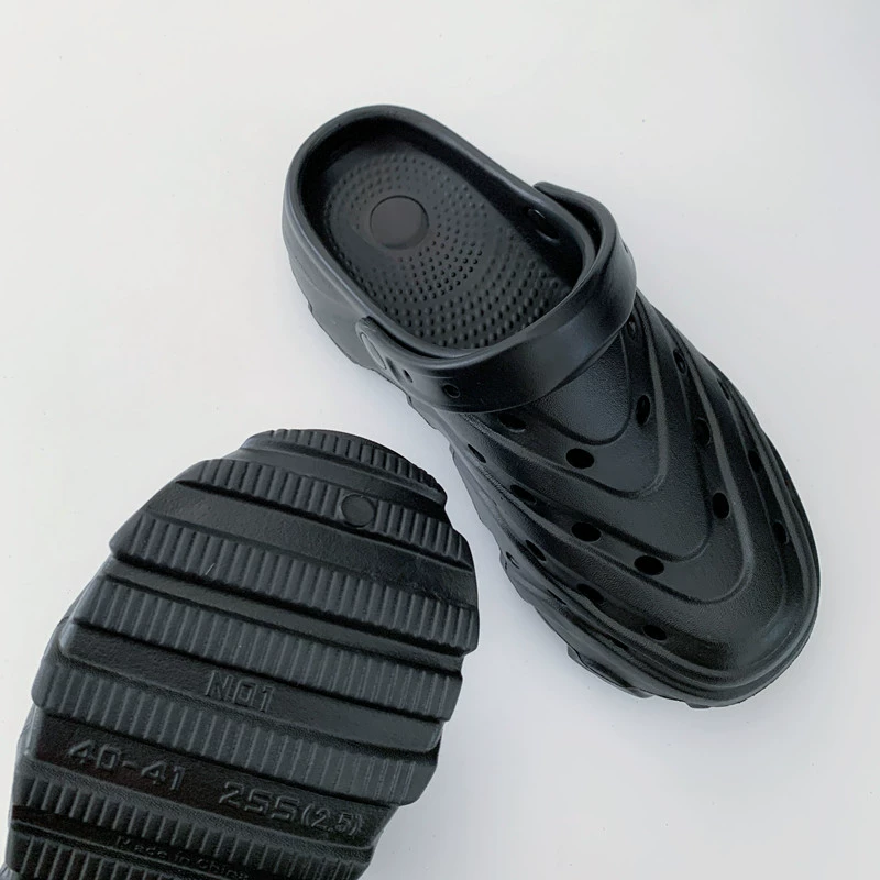 High shoes for beloved, beach slippers platform for men and women, wholesale