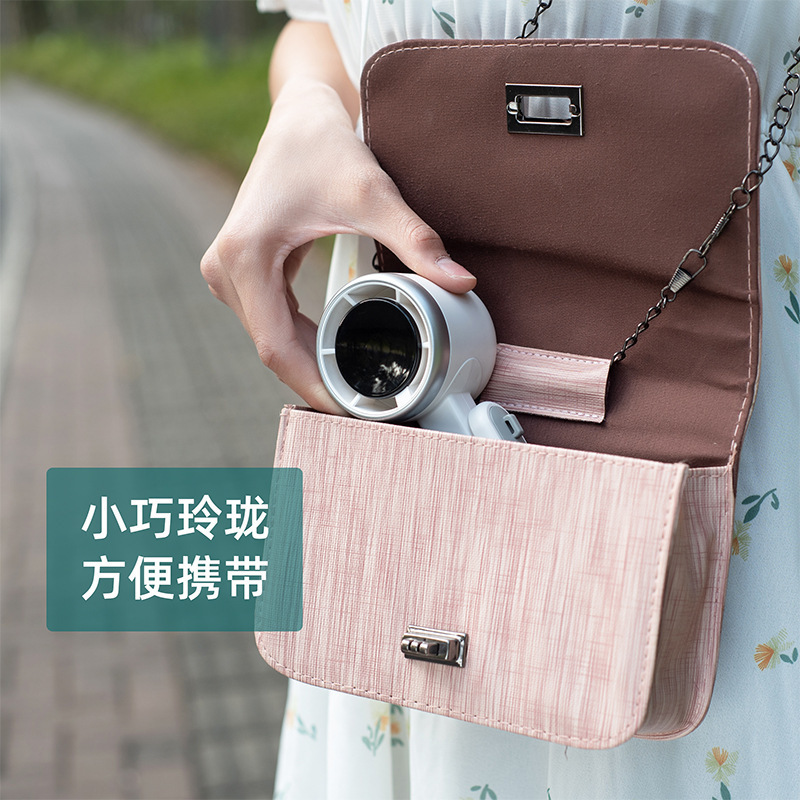 クロスボーダー N607 屋外高速ハンドヘルドミニファン強風ブラシレス折りたたみファンテーブルファン 2025 新しい|undefined