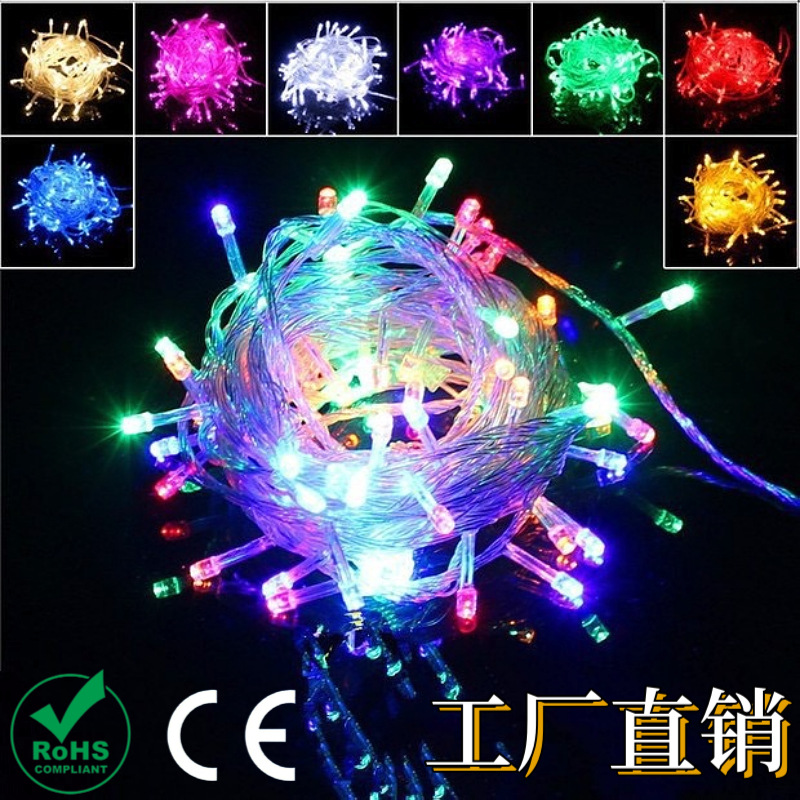 Al por mayor al aire libre gypsophila LED pequeñas linternas decoraciones navideñas decoraciones de vacaciones bodas ambiente árboles colgantes cadenas de luces intermitentes