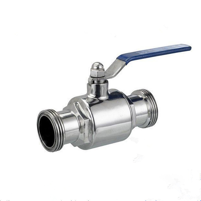 活接式直通球阀乳品外螺纹梯形 union ball valve Tc Sanitary