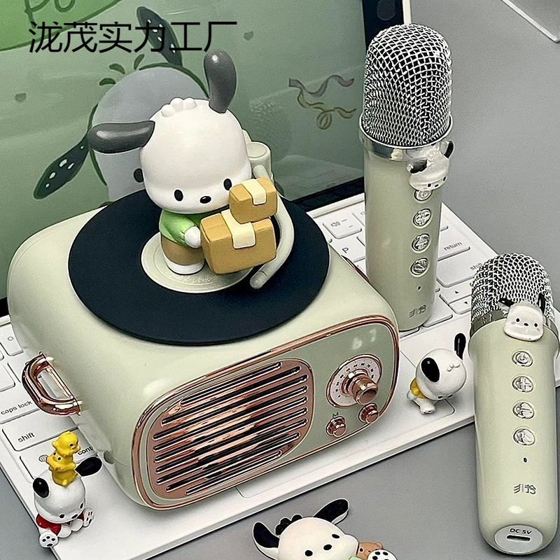 Проигрыватель пластинок Bluetooth аудио микрофон подарок на день рождения для девочек лучший друг новый домашний компаньон