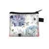 Wallet, shoulder bag, handheld card holder, coins, organizer bag, small bag, floral print