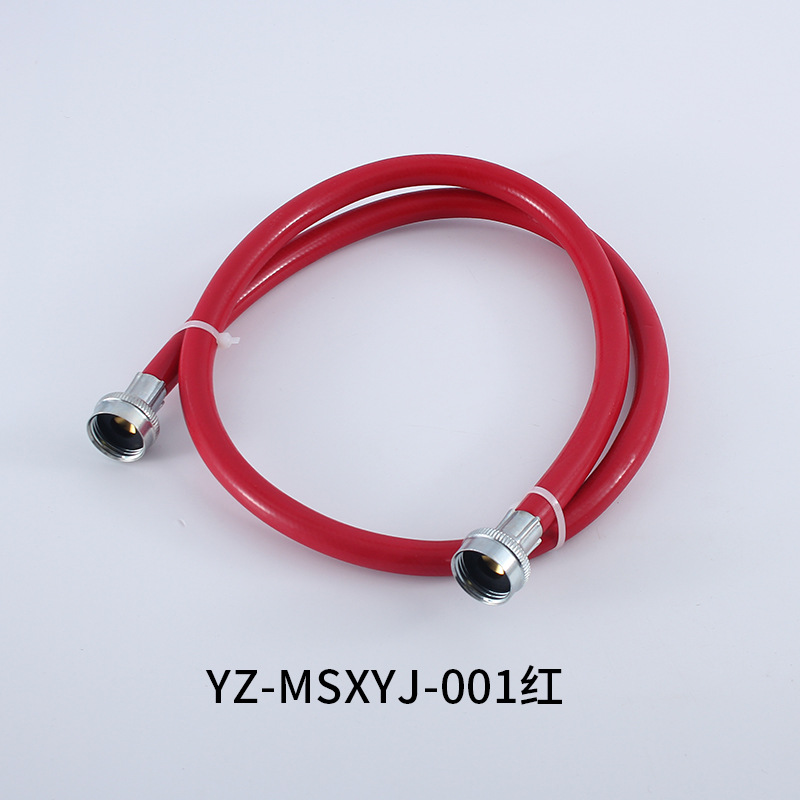 Tubo de entrada de agua para lavadora, tubo de drenaje, manguera flexible de PVC 304 de acero inoxidable, tubo corrugado, grifo antisalpicaduras, universal.