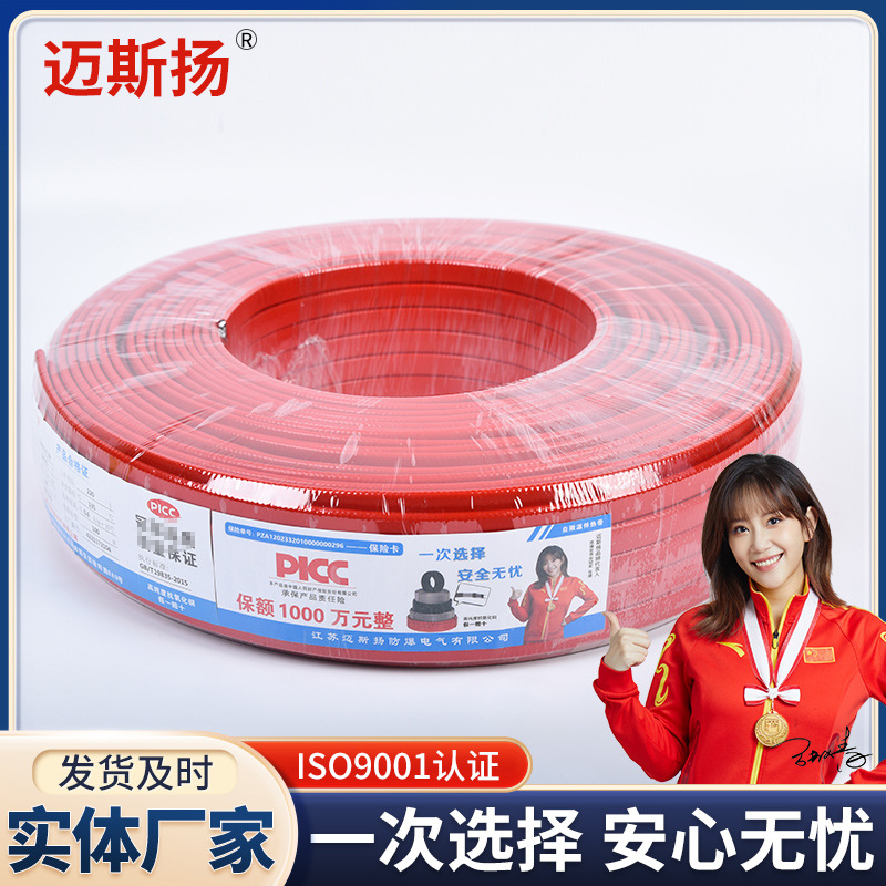 Self controlled temperature electric heating belt explosion-proof high temperature pipeline with hea