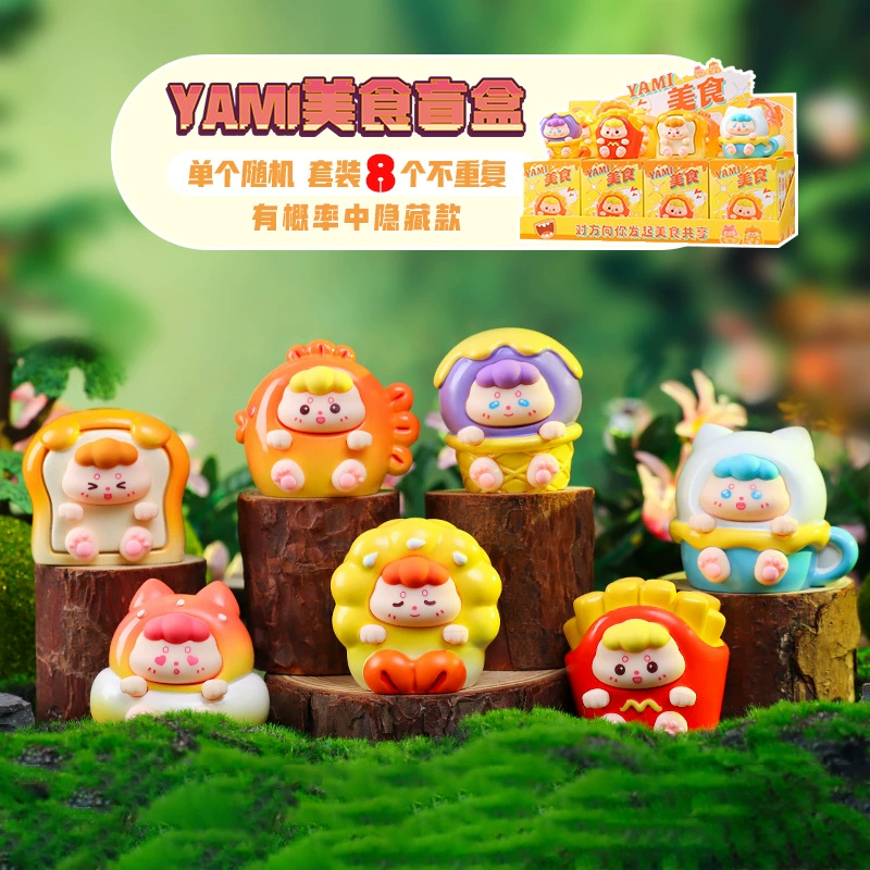 Неизвестная коробка смолыFigure (Kawai) Волшебная девочка Коллекция, случайный мини-набор, различные тематики
