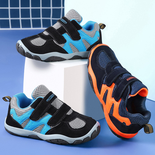 Anti-collision Baotou children's shoes  Korean version casual outdoor children's sports shoes wholesale brand cross-border children's shoes functional shoes