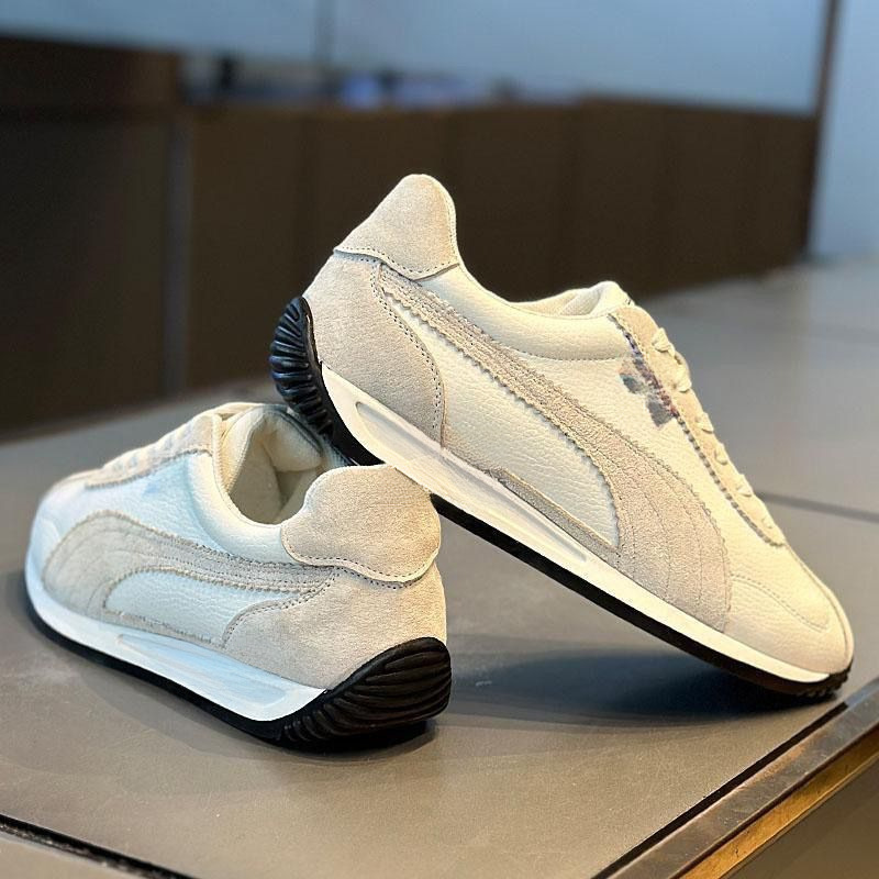 Popular Forrest Gump Shoes 2026 Spring and Autumn Genuine Leather Men's Casual Shoes Soft Sole Versatile Trendy Brand Men's Shoes White and Gray Sneakers Popular Forrest Gump Shoes 2026 Spring and Autumn Genuine Leather Men's Casual Shoes Soft Sole Versatile Trendy Brand Men's Shoes White and Gray Sneakers