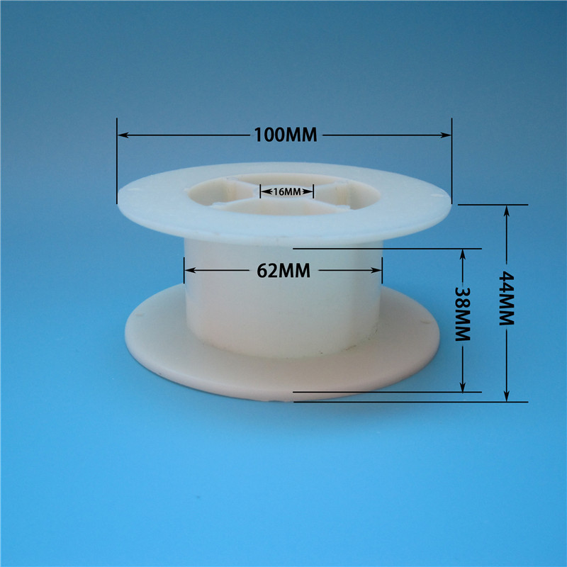 3D焊丝ABS工程塑料收纳卷线盘 线轴  抗摔耐磨  1KG容量 PC100
