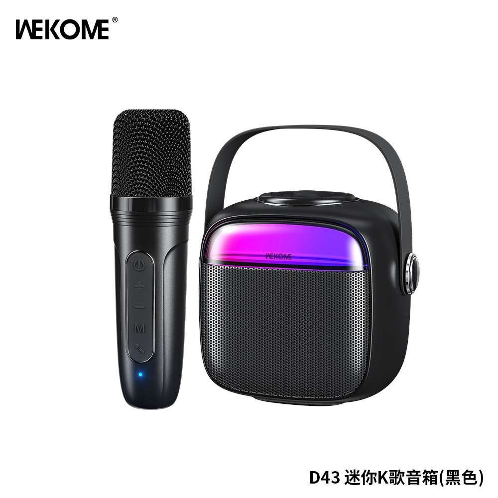 WEKOME D43 迷你蓝牙K歌音箱