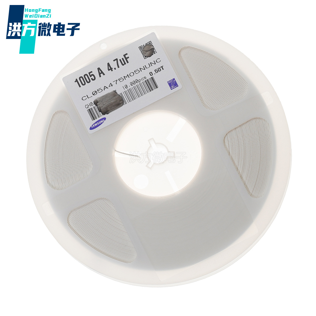 0402电容4.7uF 16V ±20% X5R 多层陶瓷贴片电容 CL05A475MO5NUNC