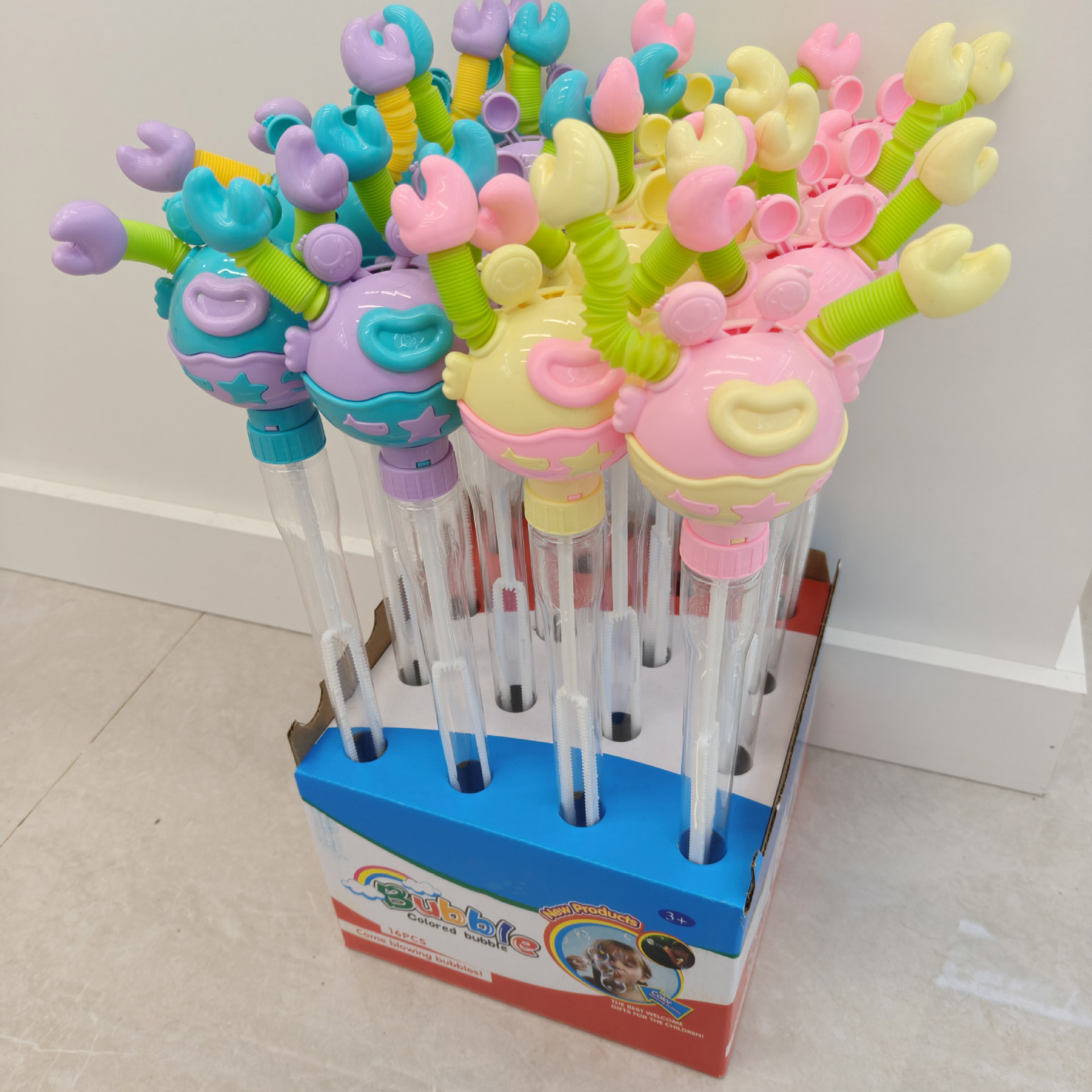 Telescopic crab bubble stick + concentrate