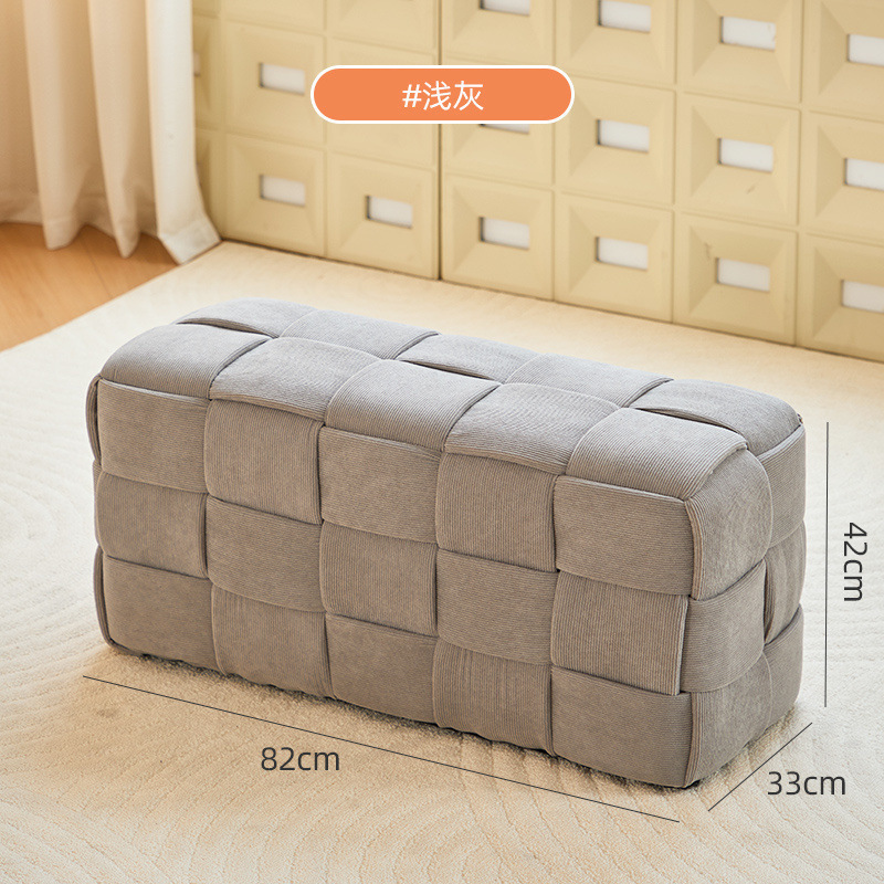 网红穿门口换鞋凳小沙发小凳子家用沙发凳客厅脚踏矮凳小墩子简约|undefined