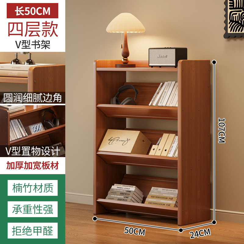 Estante de libros contra la pared gabinete integrado piso vertical almacenamiento estante de artículos sala de estar mostrando casera armario de almacenamiento estante multicapa