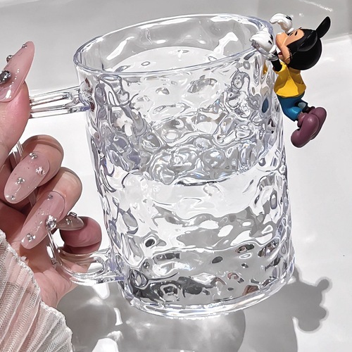 Huisi household mouthwash cup, children's toothbrush cup, couple's toothbrush cup, light luxury transparent cup, baby tooth cup, wash cup