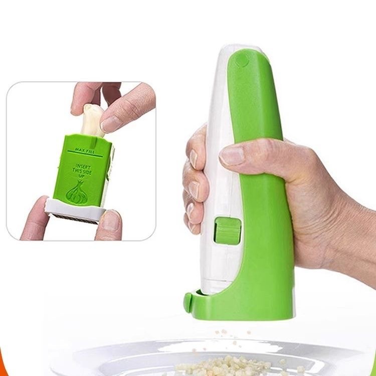 Garlic Press, Garlic Peeler, Garlic Masher, Manual Kitchen Multifunctional Household Tool, Garlic Pounding Gadget
