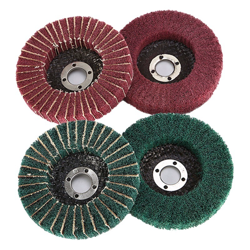 Вертикальная Чистящая Подушка летающее крыло Колеса Полировка нержавеющей стали рисунок колесо угловая шлифовальная машина шлифовальный диск волокна сэндвич ткань крыльчатка