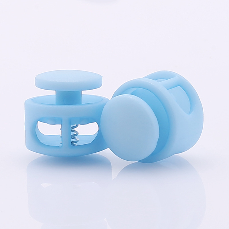 Soporte para hebillas de resorte de plástico teñidas a medida, mochilas, mochilas, zapatos antideslizantes, cintura de pantalón, hebillas de ajuste de cuerda