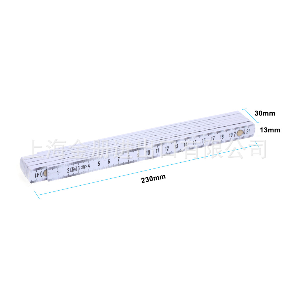 跨境 木工工具 木工abs folding ruler ABS折叠尺 折尺 2米10折尺