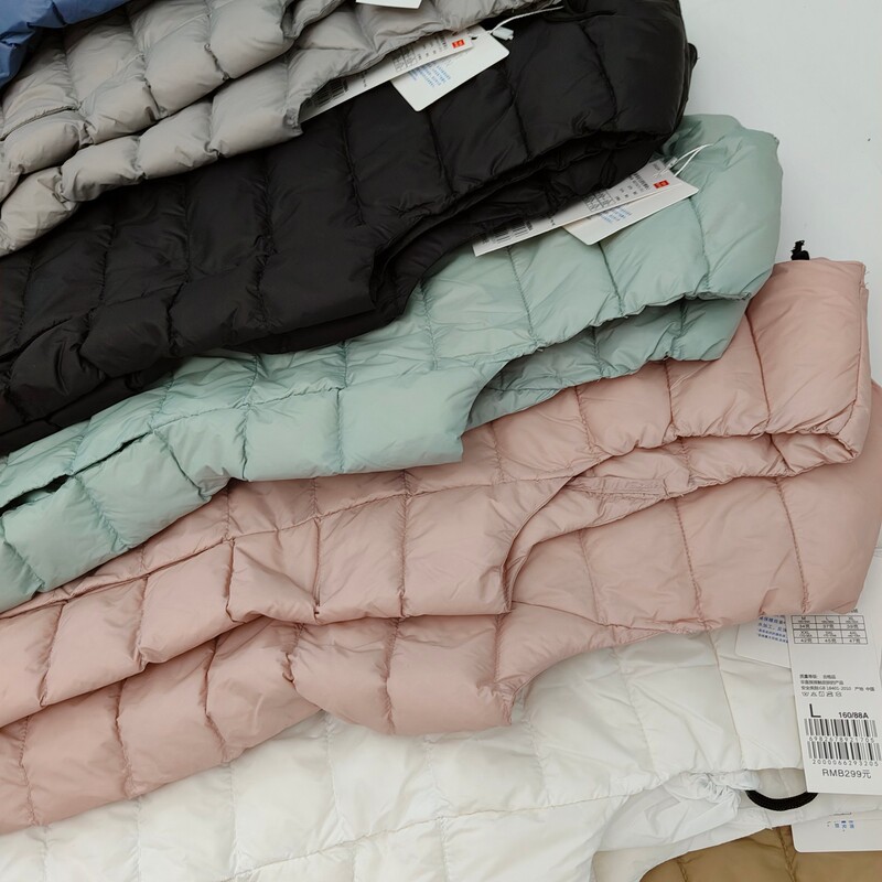 Japanese single fitting room 2024 spring new women's high-grade light down portable vest vest for women 453275
