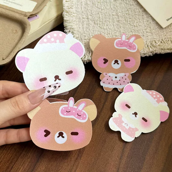 New cute bear magic hair clip, sweet and adorable girly style bangs hair accessory, forehead and side fringe hair clip