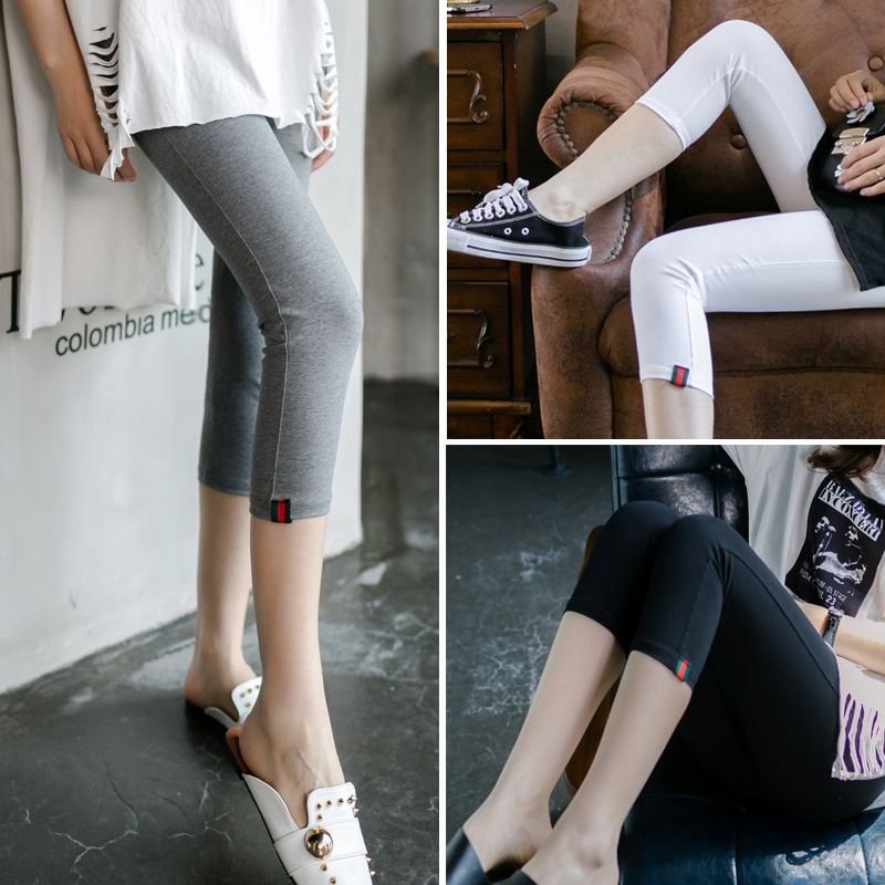 066 Welfare Leggings for Women, Three-Quarter Large Size High-Waisted Shorts, Summer Thin Cotton Mid-Pants, Three-Quarter Small-Leg Pants 066 Welfare Leggings for Women, Three-Quarter Large Size High-Waisted Shorts, Summer Thin Cotton Mid-Pants, Three-Quarter Small-Leg Pants