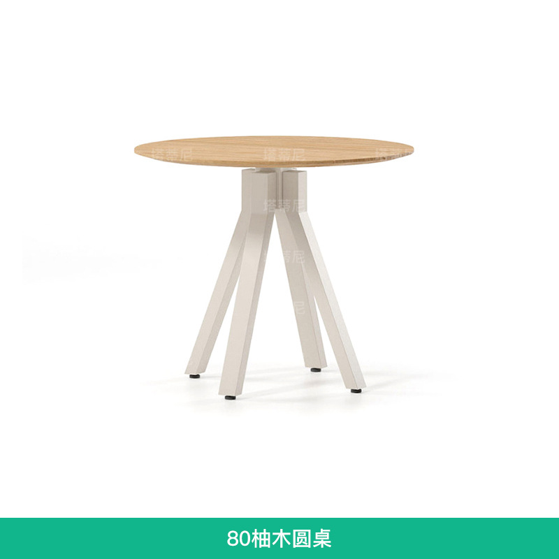Silla de ratán al aire libre mesa de comedor y silla ratán nórdico impermeable mesa larga al aire libre jardín patio terraza balcón departamento de ventas Villa image 9