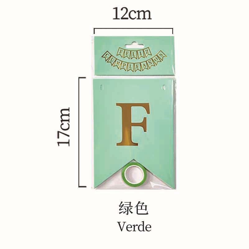 Bandera de macaronla verde