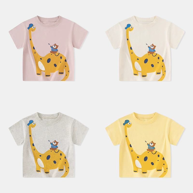 be top (Cross-border trading), summer children's short sleeve T-shirt, children's clothing
