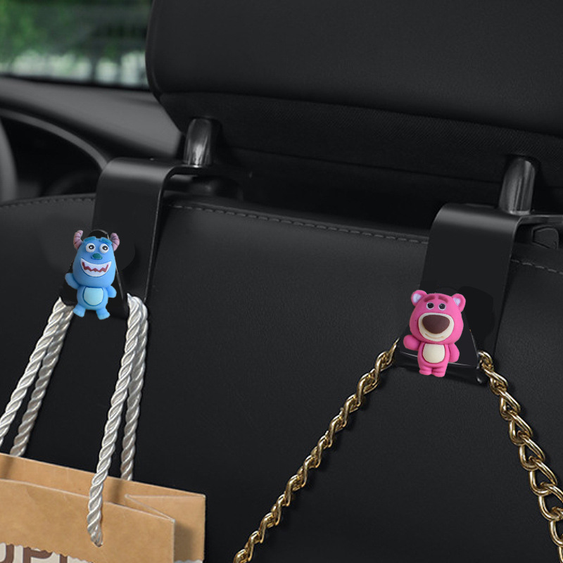 Gancho para coche Gancho para la parte posterior del asiento con gancho para el asiento trasero del coche