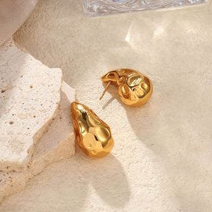 Earrings�羳��ɫ�׺β��P�ˮ�ζ��h18K僽��OӋ���ֺ����