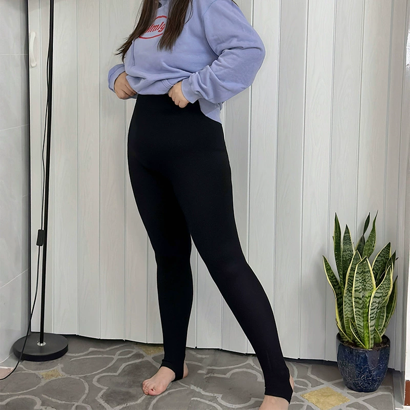 Модальные спортивные Леггинсы очень большого размера с высокой эластичностью, эластичные дышащие леггинсы для фитнеса с защитой от крючков для брюшной полости