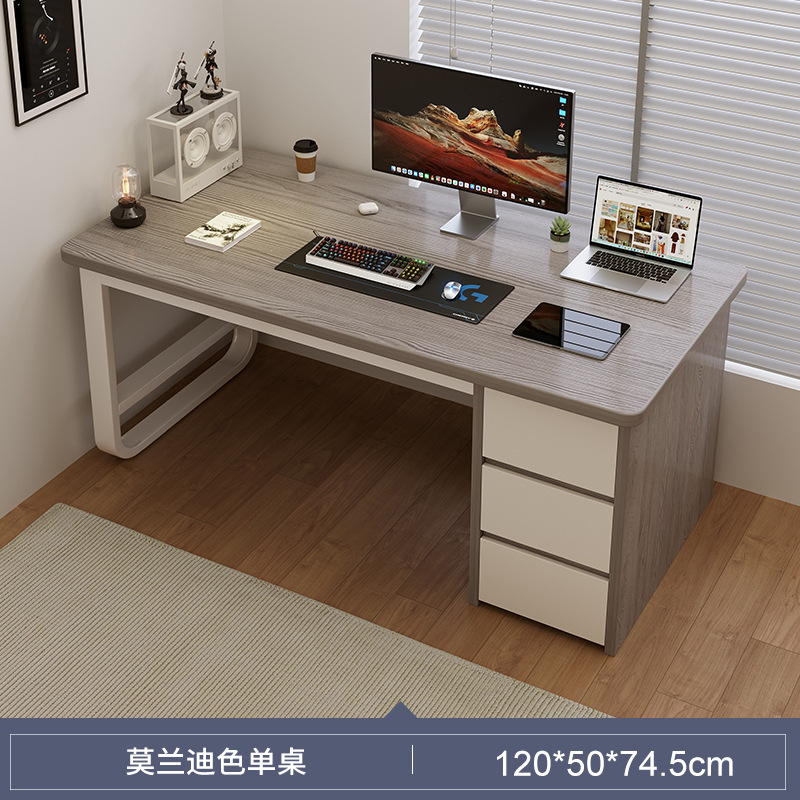 escritorio de escritorio simple y moderno con cajón escritorio de escritorio