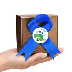 Children's cartoon cute sticker adorable dinosaur reward waterproof adhesive label festival handmade personalized decoration seal sticker