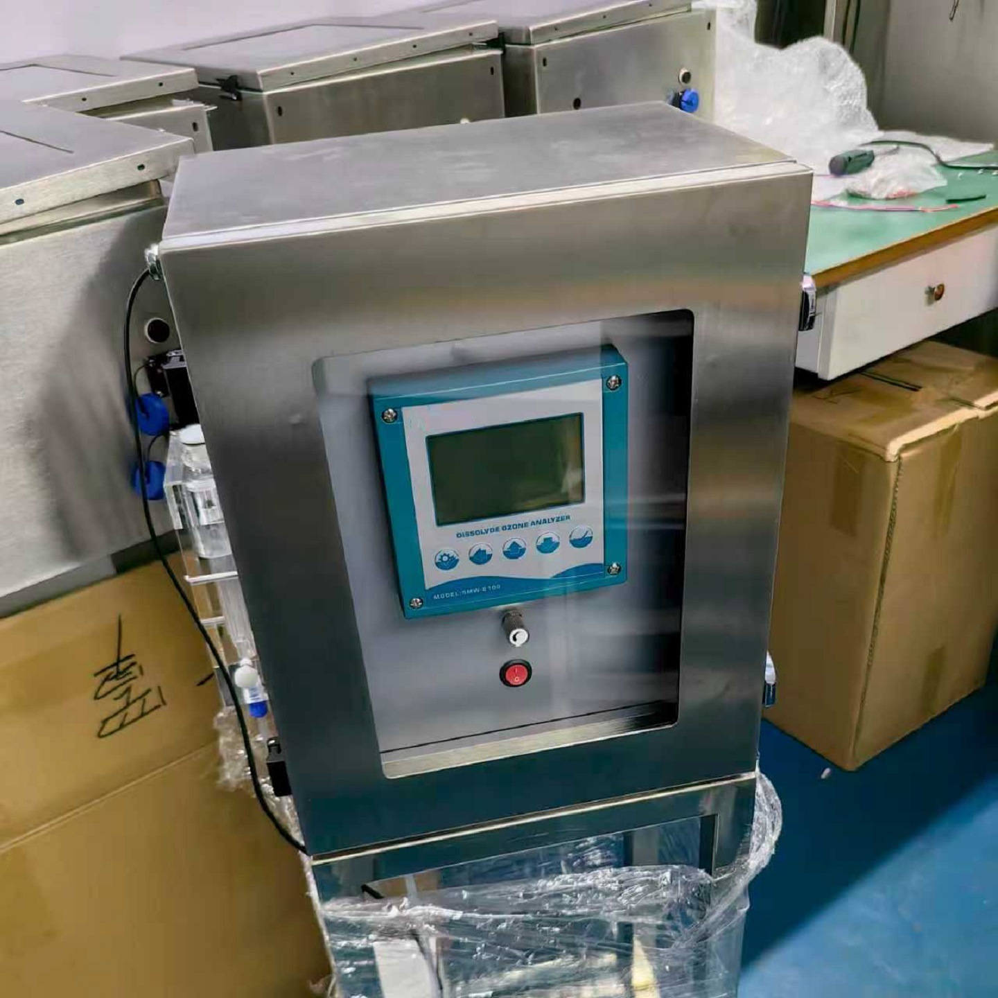 水中溶解臭氧浓度检测仪 型号:ZZ03-OZS-8100库号：M394633