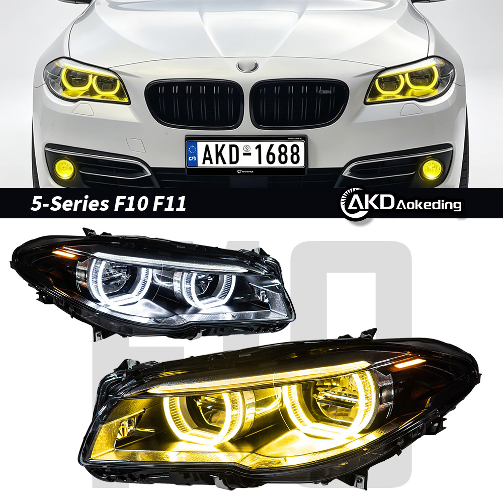 BMW 5 Seriyası F10 F11 F18 LED Far Assambleyası