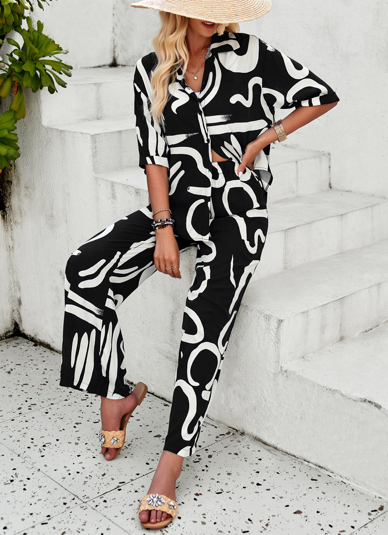 Women Clothing Spring Summer Casual Casual Set 5 Women Clothing Spring Summer Casual Casual Set