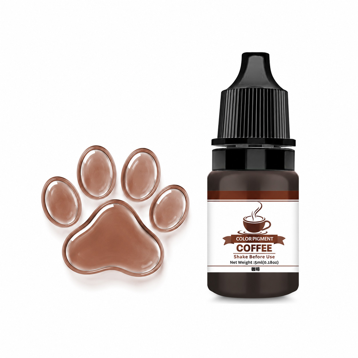 Source factory 24 colors 5ml oil-based colorant crystal dropper/UV glue universal high concentration