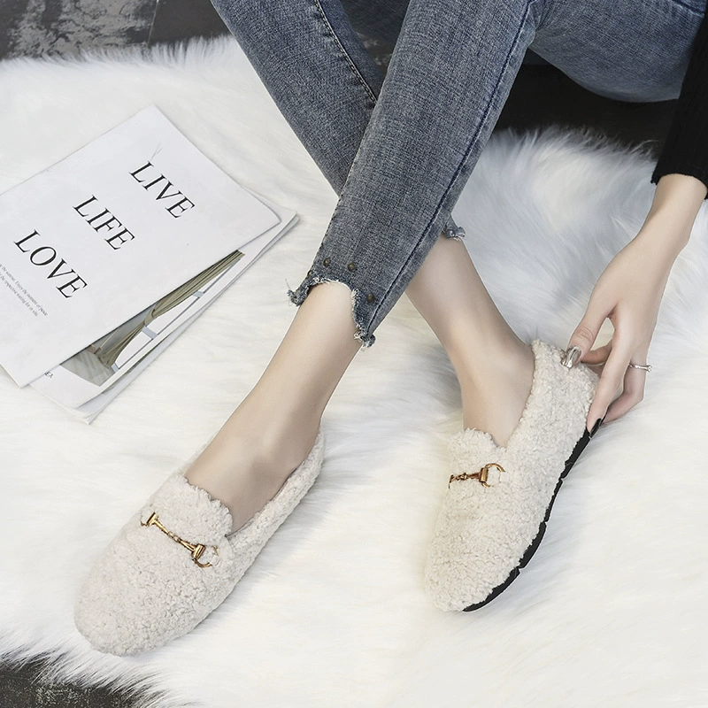 Winter universal fleece shoes platform, 2023, plus size