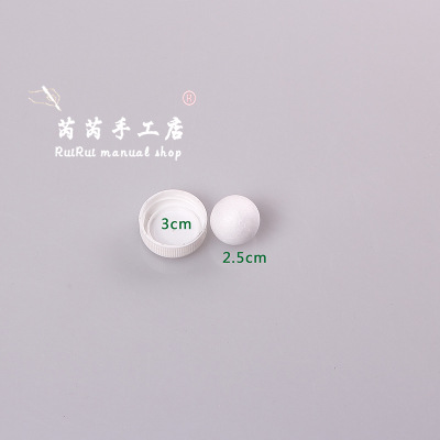 Blanco poli dragón tamaño sólido hueco bola de espuma DIY material boda ventana apoyos bola ESTRELLADO