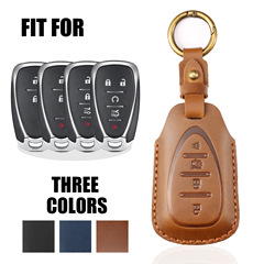 廠家直銷適用於21款雪佛蘭科魯茲邁銳寶創酷科沃茲汽車鑰匙套真皮