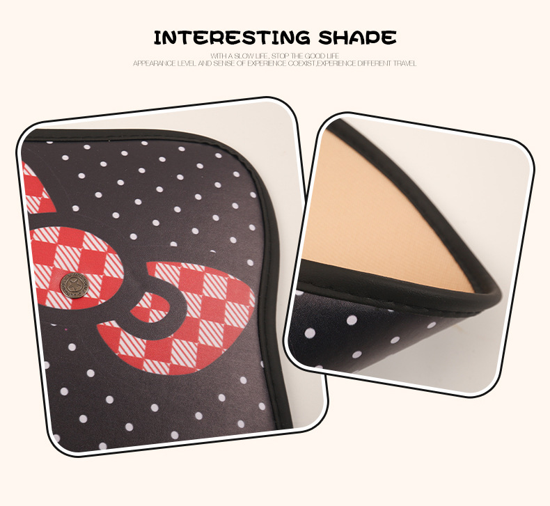 Cute Anti-Kick Pads for Women's Car Seats, Anti-Dirt Pads for Car Seat Backs, Anti-Kick Pads for Children in the Back Seats