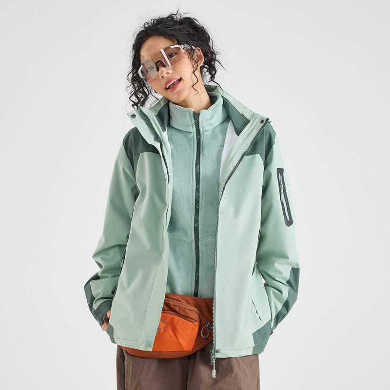 Windproof Waterproof Jacket (three-in-one) — Work & Climbing, Increased Thickness, Unisex Sizes
